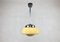 Glass UFO Pendant Lamp from Napako, 1960s 6