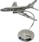 TU-124 Plane Statuette, Poland, 1950s 1