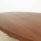 Elliptical Adjustable Teak Table from Wilhelm Renz, Germany 1960s, Image 6