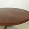 Elliptical Adjustable Teak Table from Wilhelm Renz, Germany 1960s, Image 5