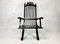 Italian Ebonized Oak Folding Armchair, 1800s 6