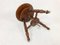 Antique Swedish Swivel Piano Stool, 1800s 6