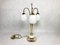 Three Lights Table Lamp in Brass from Bankamp Leuchten, 1970s, Image 12