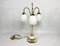 Three Lights Table Lamp in Brass from Bankamp Leuchten, 1970s, Image 10