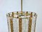 Austrian Pendant Lamp in Bronze Gold-Plated Murano Glass from Kalmar, 1960s, Image 6