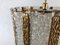 Lámpara colgante austriaca de cristal de Murano bañado en oro de Kalmar, años 60, Imagen 4