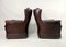 French Club Chair in Leather, 1950s, Set of 2, Image 8