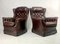 French Club Chair in Leather, 1950s, Set of 2 7