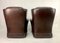 French Club Chair in Leather, 1950s, Set of 2, Image 9