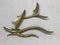 Mid-Century Modern Brass Wall Sculpture with Sailboats, 1960s 2