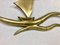 Mid-Century Modern Brass Wall Sculpture with Sailboats, 1960s, Image 6