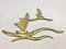 Mid-Century Modern Brass Wall Sculpture with Sailboats, 1960s, Image 4