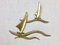 Mid-Century Modern Brass Wall Sculpture with Sailboats, 1960s, Image 7