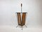 Mid-Century Teak Umbrella Stand, 1950s 8