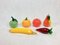 Mid-Century Art Glass Fruits, 1970s, Set of 6 9