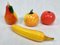 Mid-Century Art Glass Fruits, 1970s, Set of 6 4