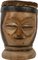 Traditional African Carved Wooden Drum, 1950s, Image 1