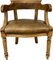 Louis Philippe Office Chair in Oak, 1800s, Image 1