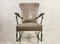 Vintage Rocking Chair in Chrome, 1950s, Image 12