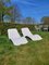 Fiberglass Outdoor Lounge Chairs attributed to Charles Zublena, 1960s, Set of 2, Image 3