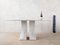 White Carrara Marble Oval Dining Table attributed to Carlo Scarpa, Italy, 1970s 11