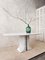 White Carrara Marble Oval Dining Table attributed to Carlo Scarpa, Italy, 1970s 3