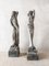 Art Nouveau Carved Statues of Two Posing Venuses, 1910, Stone, Set of 2 2