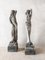 Geschnitzte Jugendstil-Statuen von zwei Posen Venus, 1910, Stein, 2er Set 2