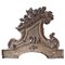 Großes Rokoko Supra Porte Ornament aus geschnitztem Holz, Italien, 1700er 1