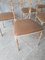 Mid-Century Faux Bamboo and Aluminium Dining Chairs, Set of 6, Image 4