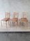 Mid-Century Faux Bamboo and Aluminium Dining Chairs, Set of 6 2