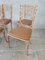 Mid-Century Faux Bamboo and Aluminium Dining Chairs, Set of 6 8