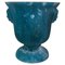 Antique Enamelled Cast Iron Vase 1