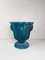 Antike emaillierte Vase aus Gusseisen 2