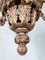 19th Century Italian Carved and Gold Patinated Wood Chandelier 5