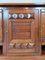 Walnut Sideboard with a Polished Finish attributed to Charles Dudouyt, 1940s, Image 6