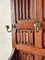 Neo-Gothic French Carved Oak Coat Rack with Umbrella Stand, 1870s 4