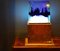 Lampada da tavolo in vetro di Murano, anni '80, Immagine 3