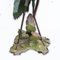 Early 20th Century Art Nouveau Heron Bird and Leaves Floor Lamp, 1920s 7