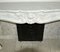 Early 19th Century French Rococo White Carrara Marble Grand Mantel Piece, Image 9