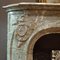 19th Century Vert Destours Marble Fireplace with Complete Cast Iron Hearth 7