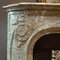 19th Century Vert Destours Marble Fireplace with Complete Cast Iron Hearth, Image 7