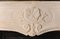 Early 18th Century French Baroque Limestone Fireplace Mantel 3