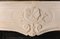 Early 18th Century French Baroque Limestone Fireplace Mantel, Image 3