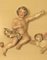 Dutch Artist, Polychrome Carved Putti or Cherubs, 17th Century, Wood & Paint, Set of 2 3