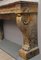 19th Century French Empire Sarrancolin Marble Fireplace Mantel 6