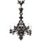 Early 20th Century Wrought Iron Church Chandelier, 1890s 1