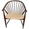 Mid-Century Scandinavian Sunfeather Chair attributed to Sonna Rosen, 1950s, Image 1