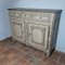 19th Century Louis XVI Style Sideboard in Patinated Oak with Marbled Top, Image 3