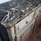 19th Century Louis XVI Style Sideboard in Patinated Oak with Marbled Top 4